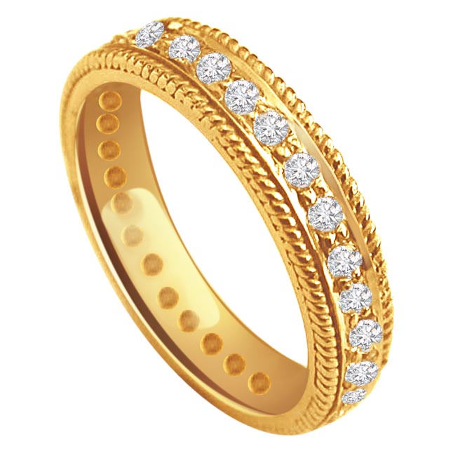 18k Diamond Engagement Rings