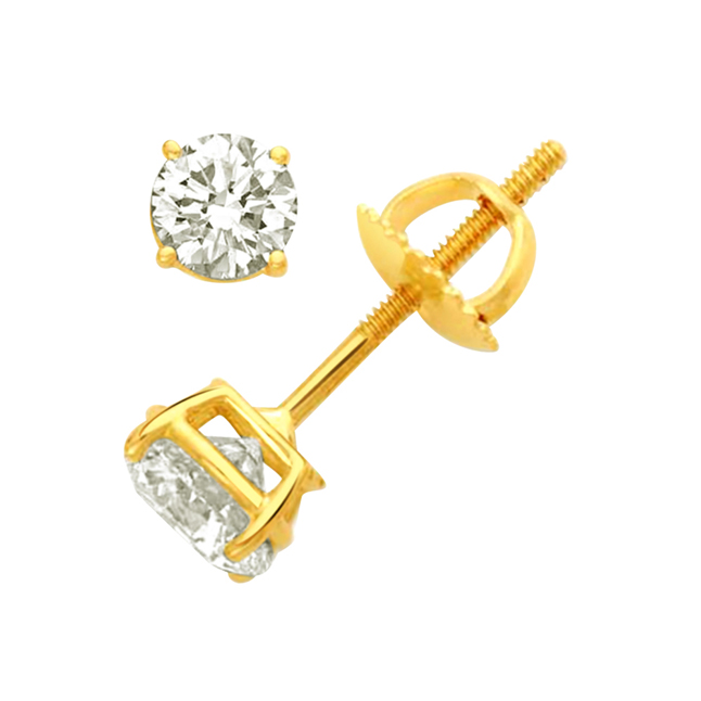 Dazzling Diamond Earrings Ethnic Designs Best Prices Surat