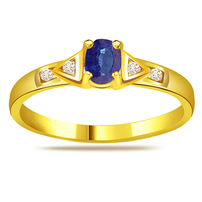 diamond sapphire rings