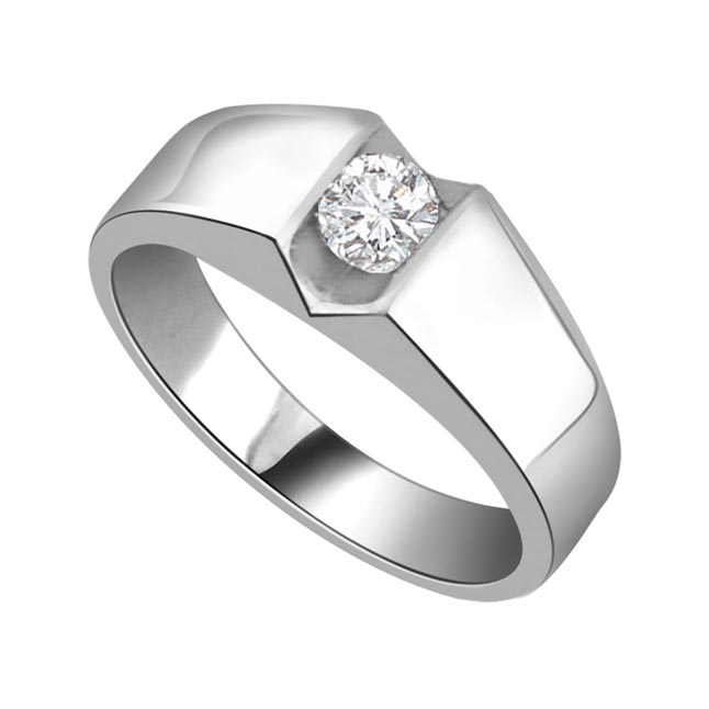 Silver Diamond Rings - Buy Silver Diamond Rings online at best price ...