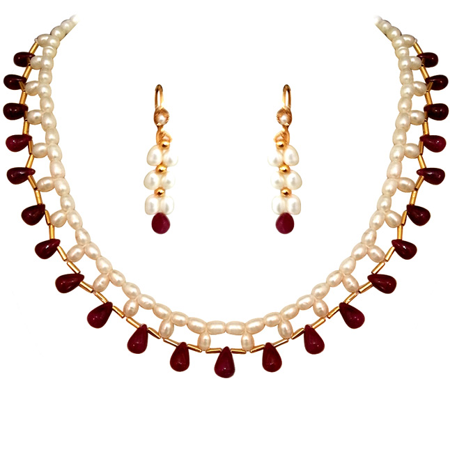 Ruby Necklaces, Buy Natural Ruby Jewelry Online at Discount Price