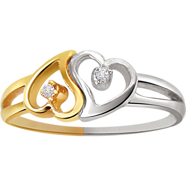 Heart Shape Diamond Rings-White, Yellow Gold Engagement Rings| Elegant ...