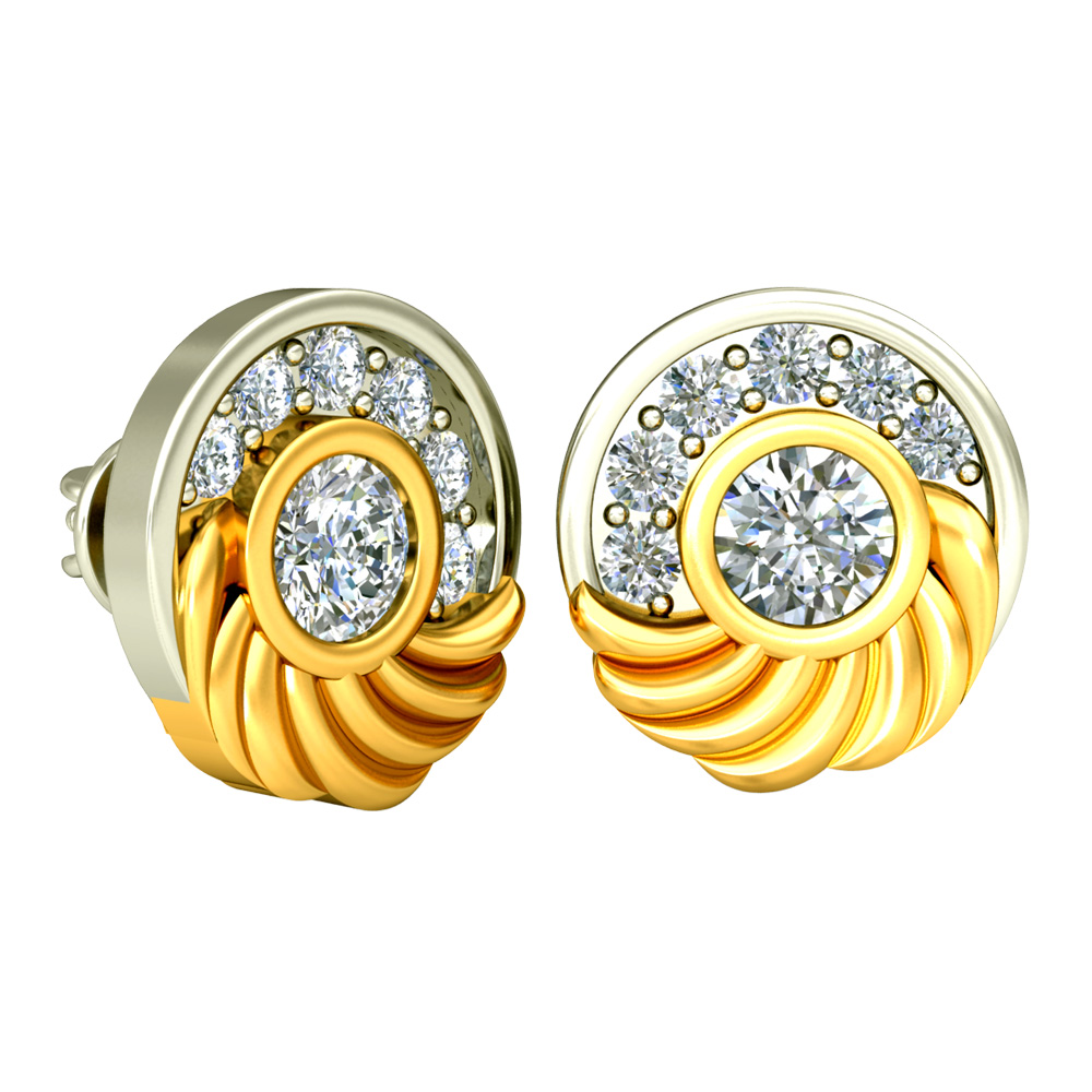 Princess Beauty 0.25 cts Diamond Kudajodi Earring (ER150)