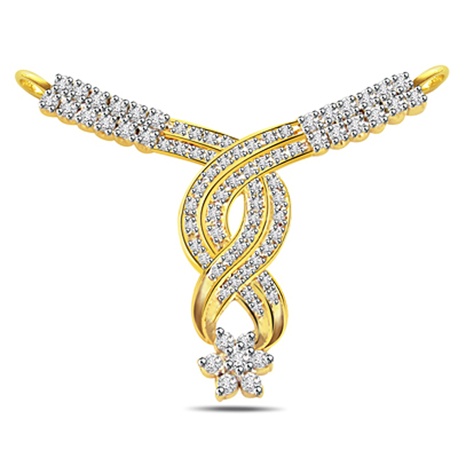 0.94 cts Diamond Necklace Pendant (DN72)