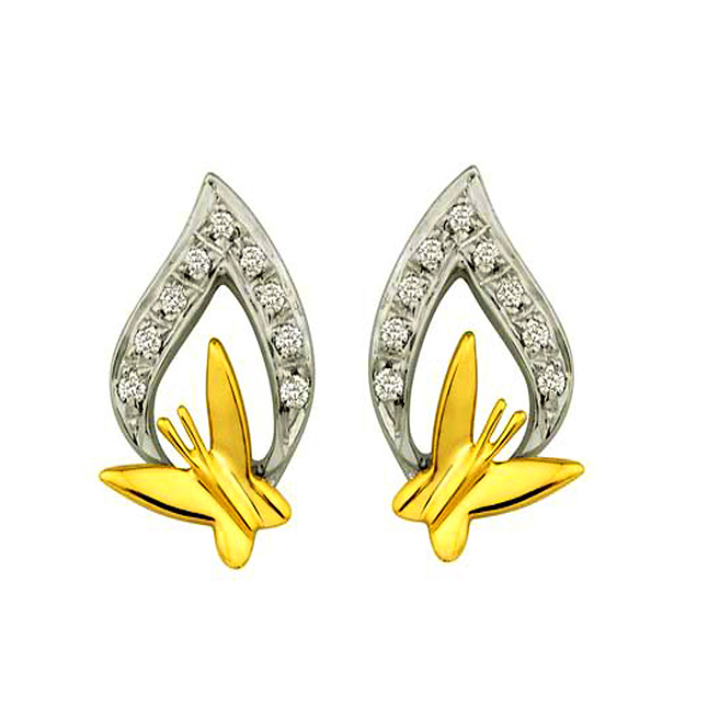 Hook of Affection 0.20cts Diamond Earrings (ER203)