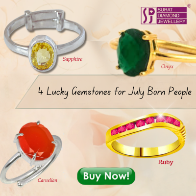 4 Lucky Gemstones for July Born People400x400