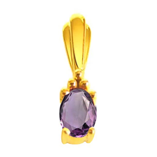 Lavender Light: Crystal of Love Amethyst Pendant (P1399)