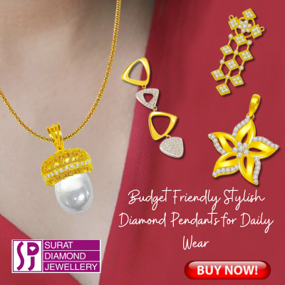 Budget Friendly Stylish Diamond Pendants for Daily Wear 400x400