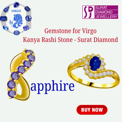 Gemstone for Virgo Kanya Rashi Stone - Surat Diamond 400400