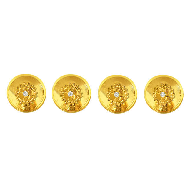 Classy Real Diamond Kurta Buttons (S275) 