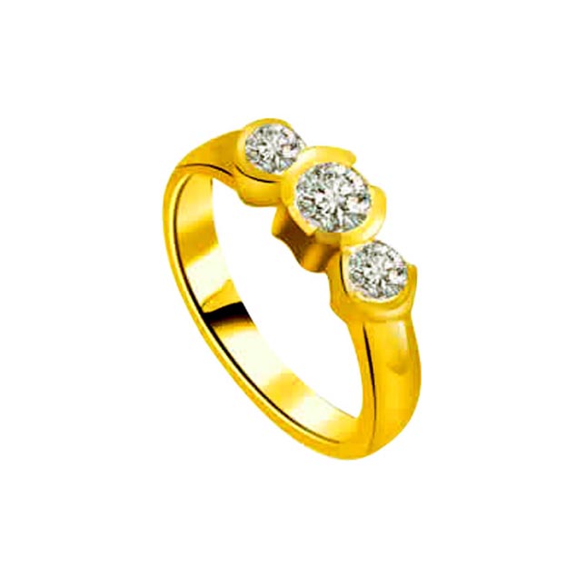 0.60cts Real Diamond Gold Ring (SDR1202)