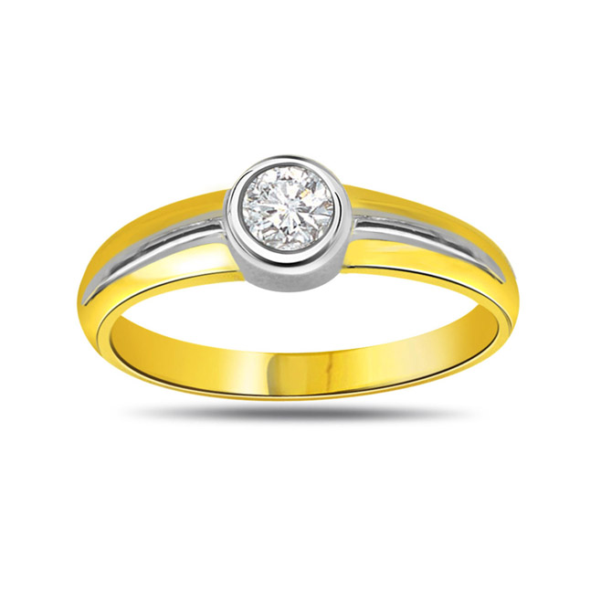 United Forever 0.20cts Real Diamond Solitaire Ring (SDR252)