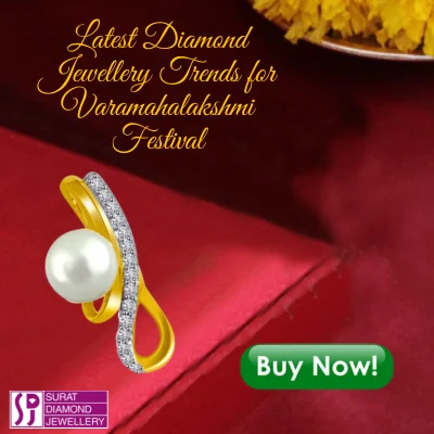 Latest Diamond Jewellery Trends for Varamahalakshmi Festival- 400x400