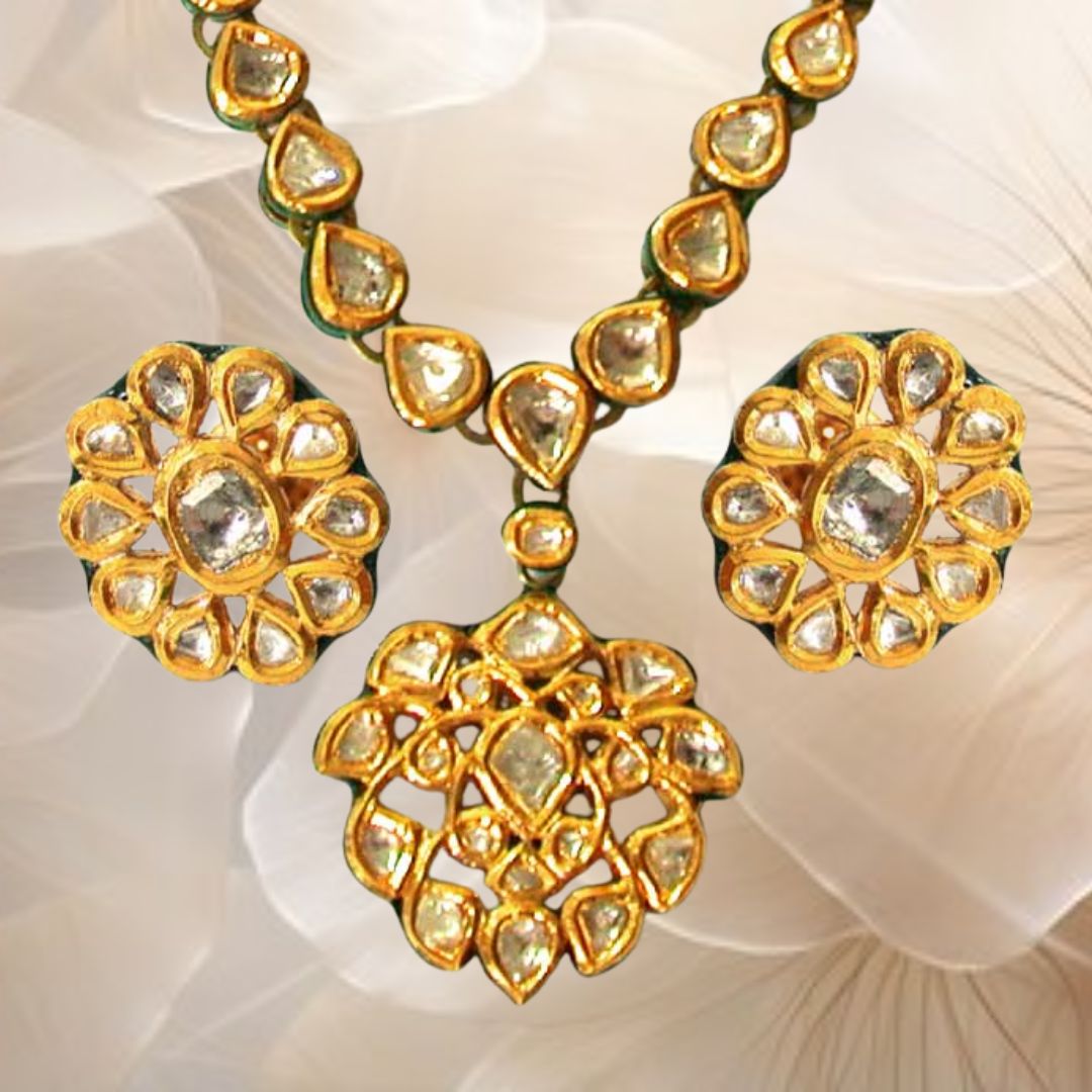 Villandi Type Rose Cut Diamond Pendant (DN21)