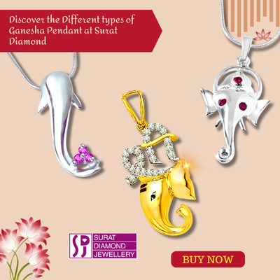 Discover the Different types of Ganesha Pendant at Surat Diamond-400x400