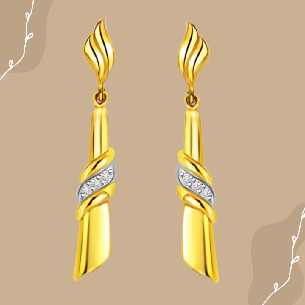 Elegance - Real Diamond Earrings (ER127)