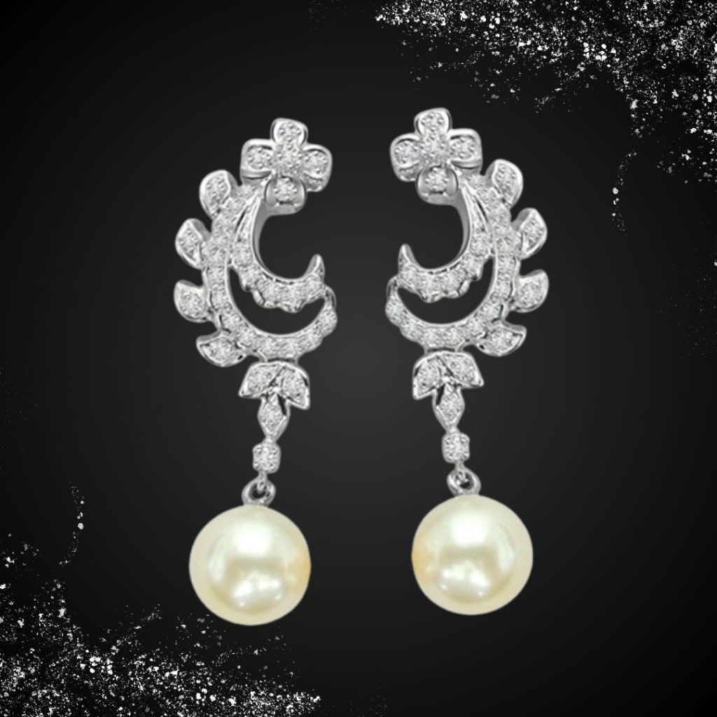 Scintillating South Sea Pearl Earrings (ER45)