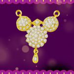 Mangalya Dharanam Diamond & Gold Mangalsutra Pendant (DN206)