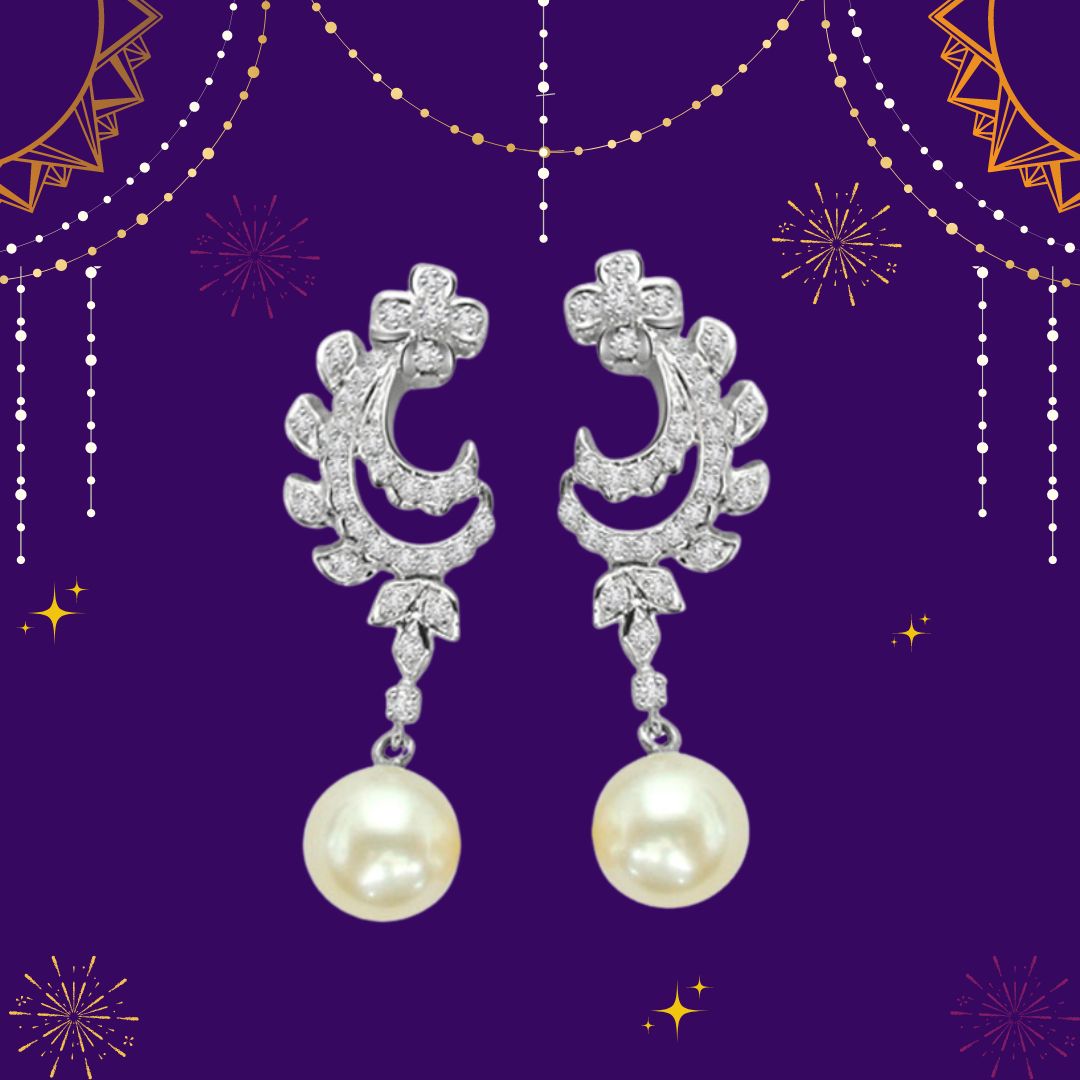 Scintillating South Sea Pearl Earrings (ER45)