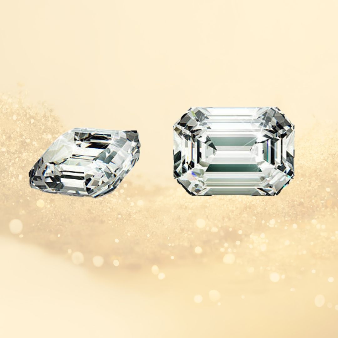 Emerald cut-Fancy