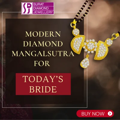 Modern Diamond Mangalsutras for Today’s Bride 400x400