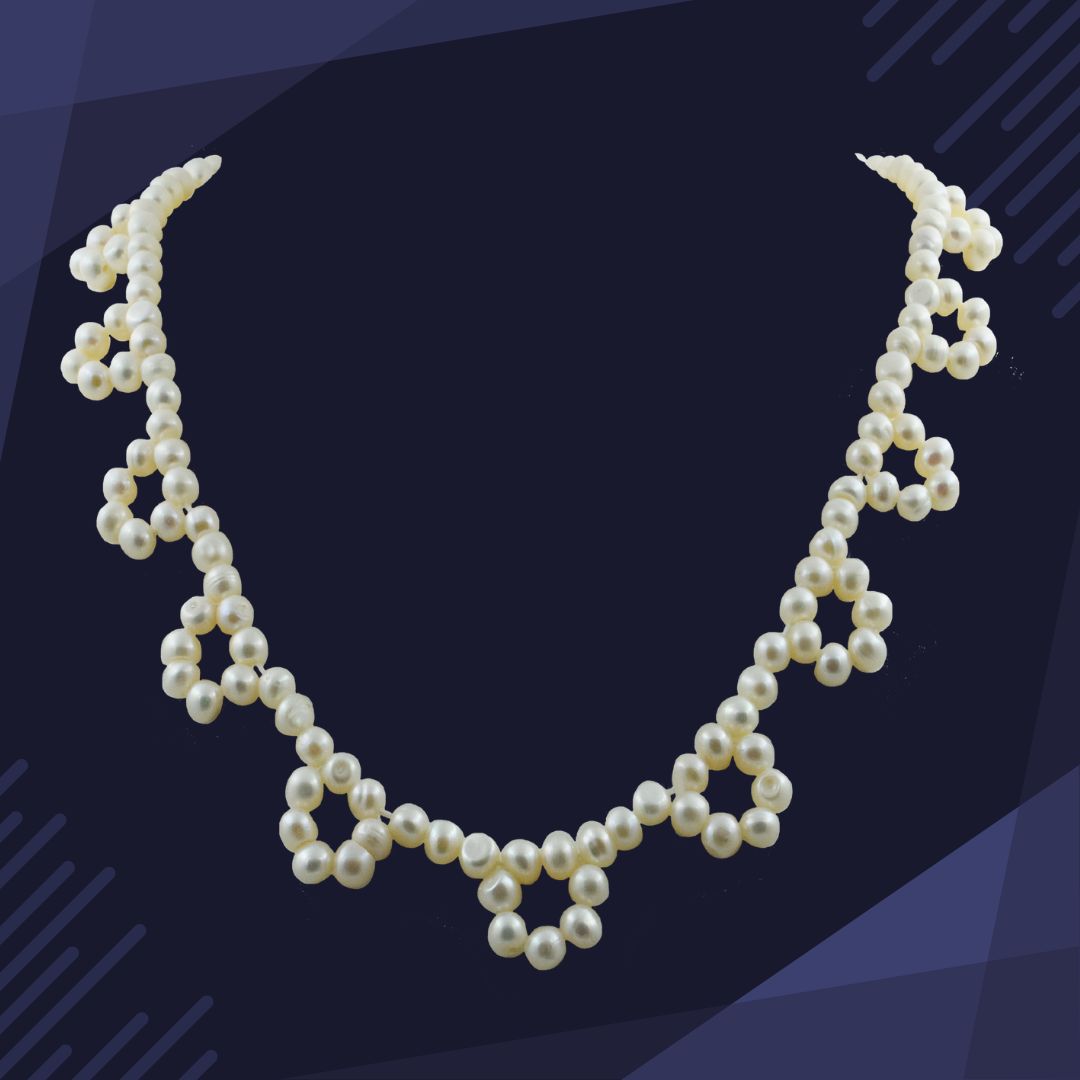 Step Into the Spotlight: The Freshwater Pearl Necklace That’s Turning Heads (SN1069)