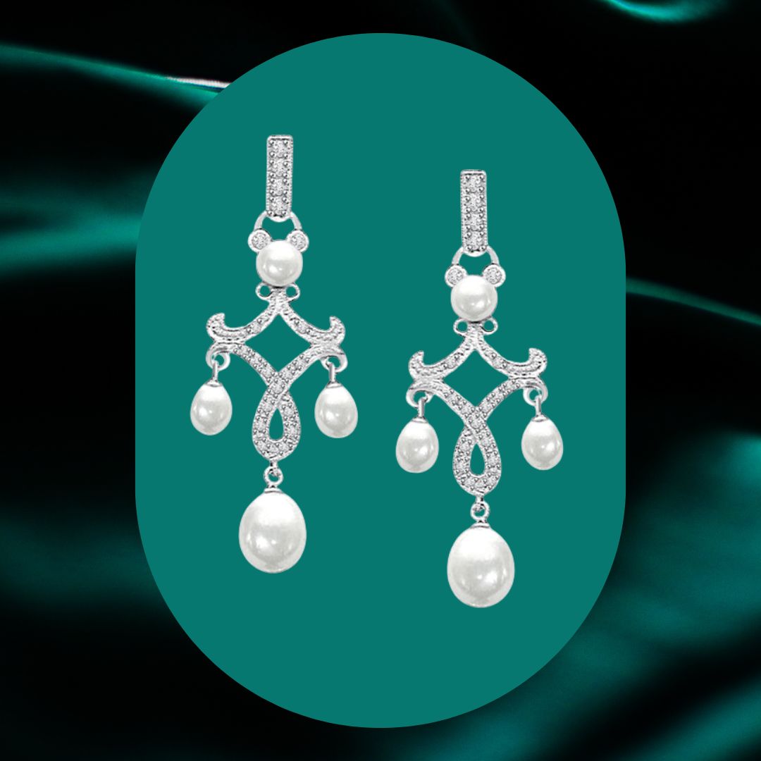 Bouncing Beauties Diamond Hangings Earring (ER173)