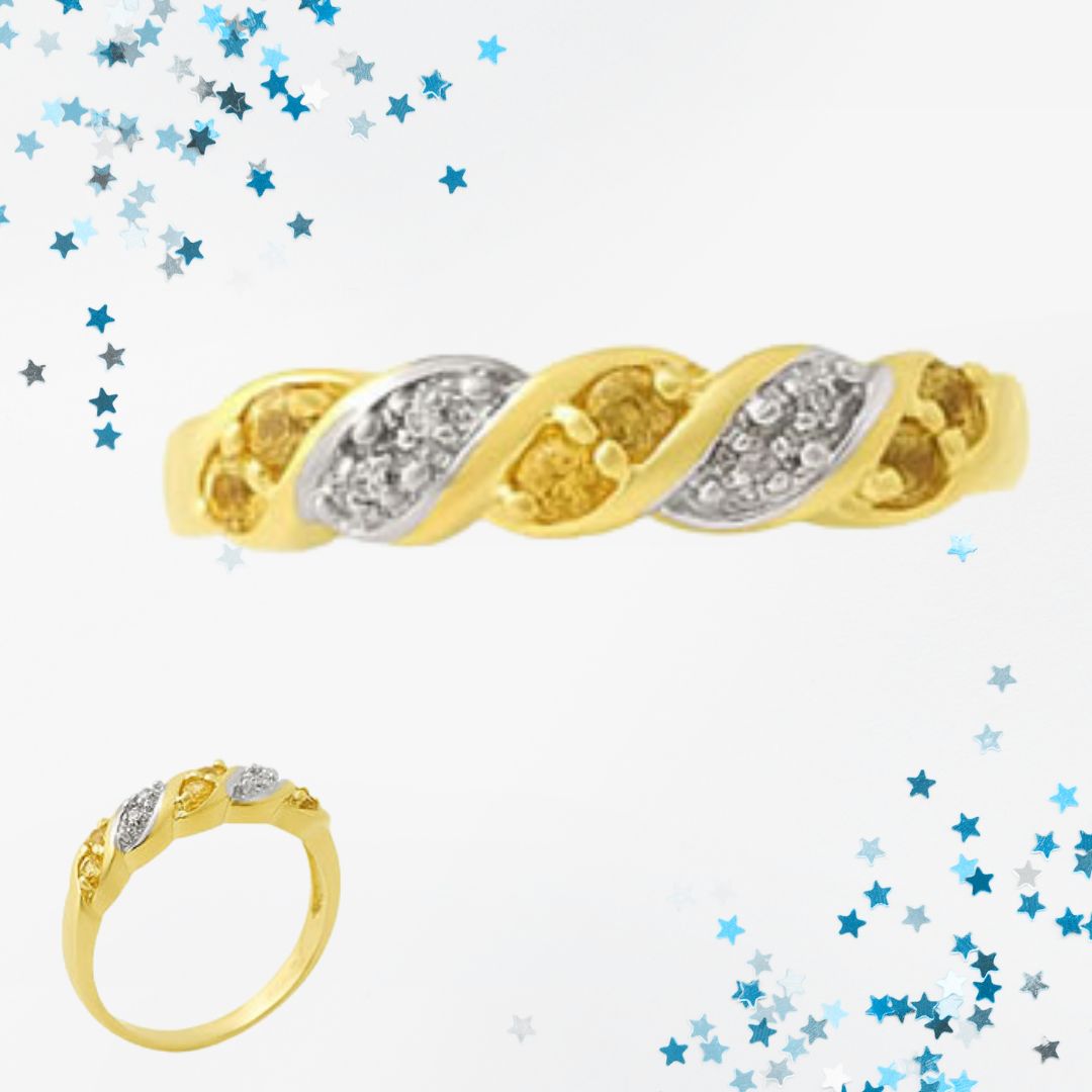 Elegant n Enamoring - Real Diamond Ring (SDR168)