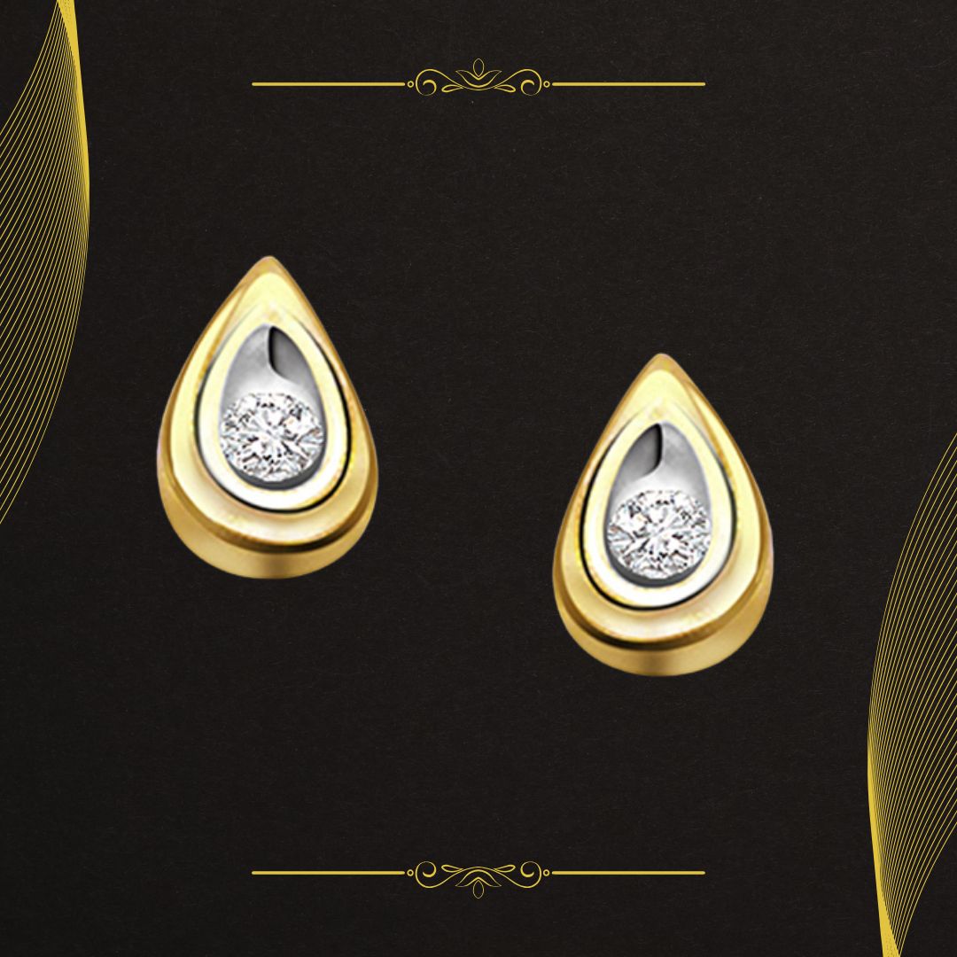 Drop of Love Real Diamond Earrings (ER101)