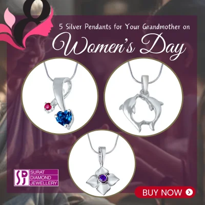 5 Silver Pendants for Your Grandmother on Women's Day 400x400