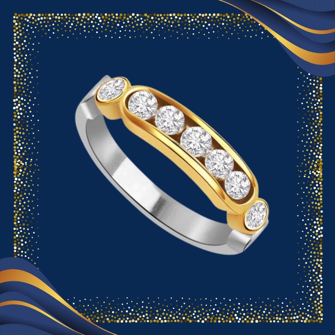 Seven Wonder 1.05cts Half Eternity Ring (SDR258)